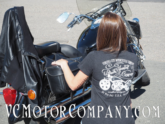 Women's motorcycle jackets by Virginia City Motorcycle Company