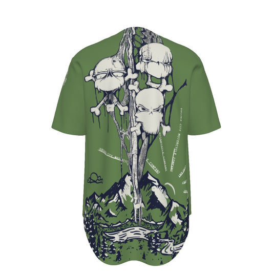 Men's Short Sleeve Baseball Jersey My Tribe Men's T-Shirt Virginia City Motorcycle Company Apparel in Nevada USA