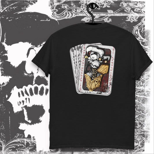 Jester'nother Day Men's skull in a box classic tee Men's T-Shirt Virginia City Motorcycle Company Apparel in Nevada USA