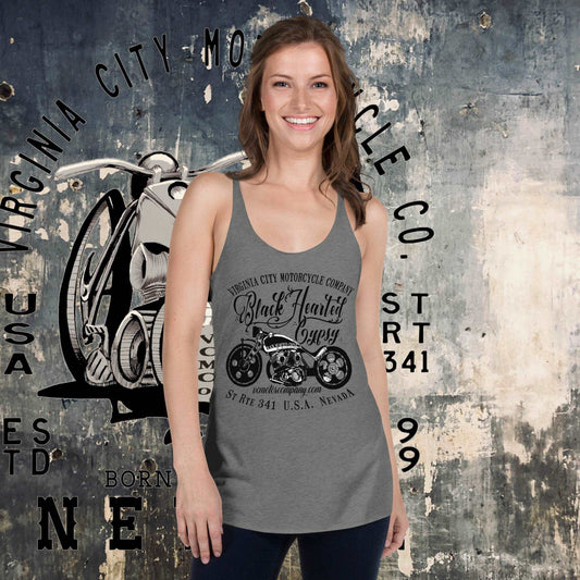 Black Hearted Gypsy Women's Racerback Tank