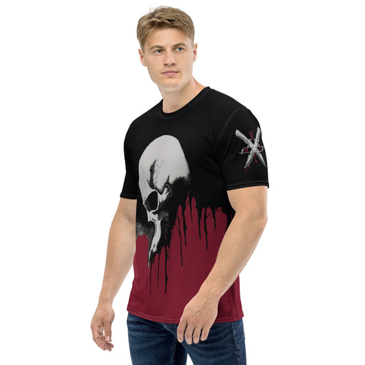 Men's Skull T-shirt Men's T-Shirt Virginia City Motorcycle Company Apparel