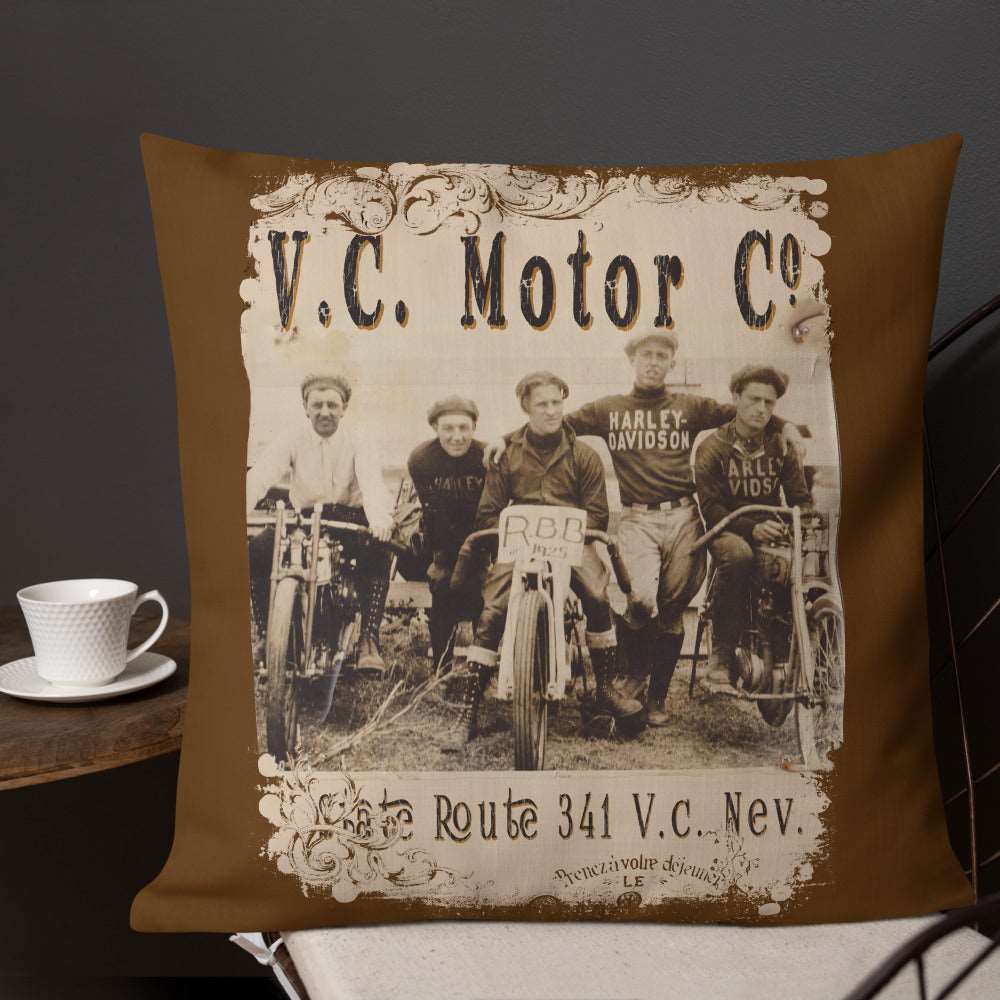 Pillows by Virginia City Motorcycle Company
