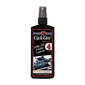 04008 Formula 4- Leather, Vinyl & Rubber Conditioner 8oz Bike Cleaners Virginia City Motorcycle Company Apparel 