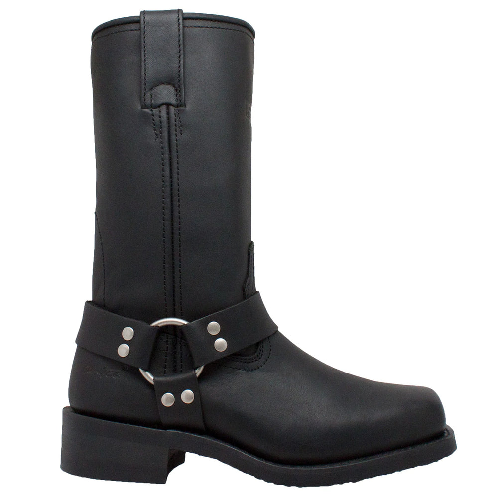 2442 Women's Harness Boot-Black Women's Motorcycle Boots Virginia City Motorcycle Company Apparel 