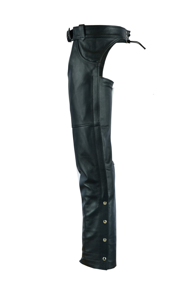DS402 Unisex Chaps with 2 Jean Style Pockets Unisex Chaps & Pants Virginia City Motorcycle Company Apparel 