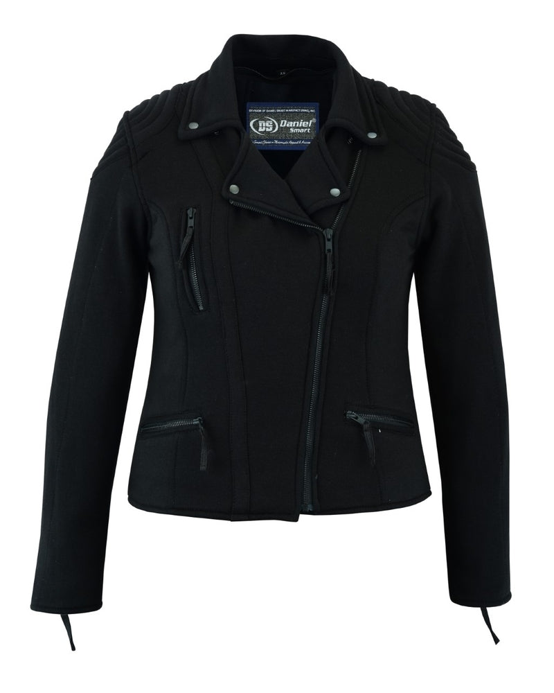 DS825 Women's Operative Windproof Reinforced Riding Jacket Women's Textile Motorcycle Jackets Virginia City Motorcycle Company Apparel 