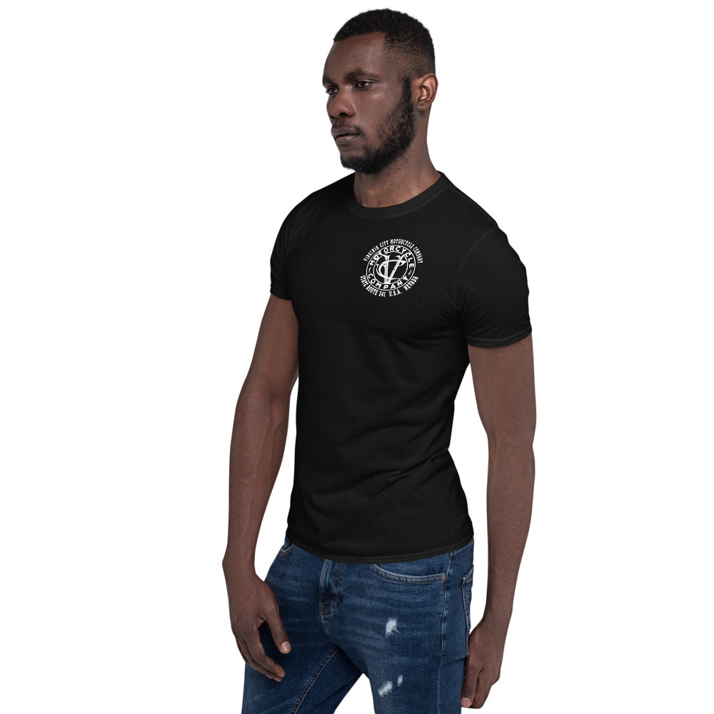 VCMCo. Skull & Cross Bones - Short-Sleeve Motorcycle T-Shirt Men's T-Shirt Virginia City Motorcycle Company Apparel 