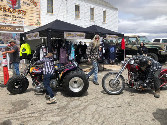 Trike at spring rally Virginia  City 