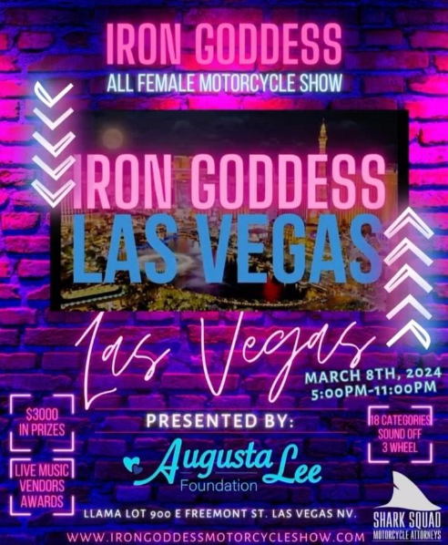 Iron Goddess All-Female Motorcycle Show 2024 Fremont Street Las Vegas — VCMCo.