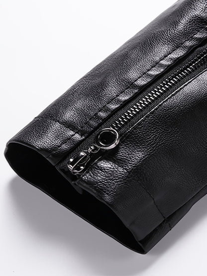 Rongoworks Lycurgus Eco-Leather Jacket With Pockets  Virginia City Motorcycle Company Apparel in Nevada USA