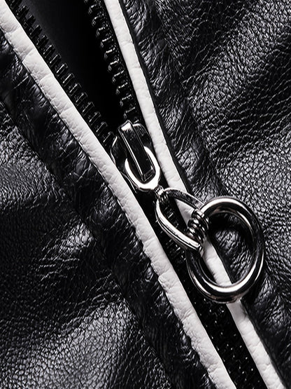 Rongoworks Lycurgus Eco-Leather Jacket With Pockets  Virginia City Motorcycle Company Apparel in Nevada USA