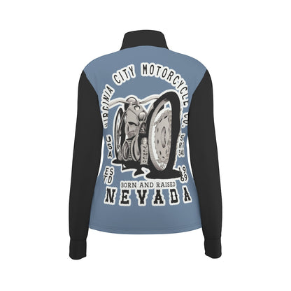 Born and Raised Nevada Motorcycle Jacket  Virginia City Motorcycle Company Apparel in Nevada USA