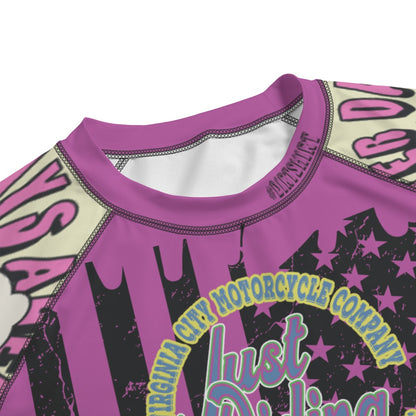 Keep on keepin' on #dirtshirt Girls Racing Shirt vcgp Virginia City Motorcycle Company Apparel in Nevada USA