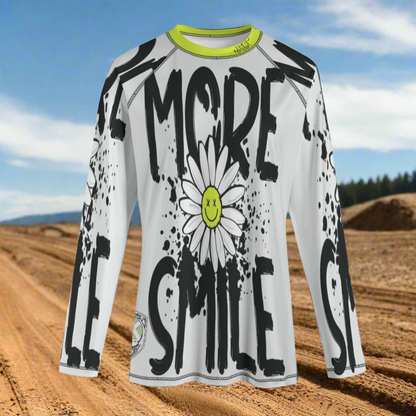 More Smile #dirtshirt long sleeve dirt bike riding shirt Kids Shirt Virginia City Motorcycle Company Apparel in Nevada USA