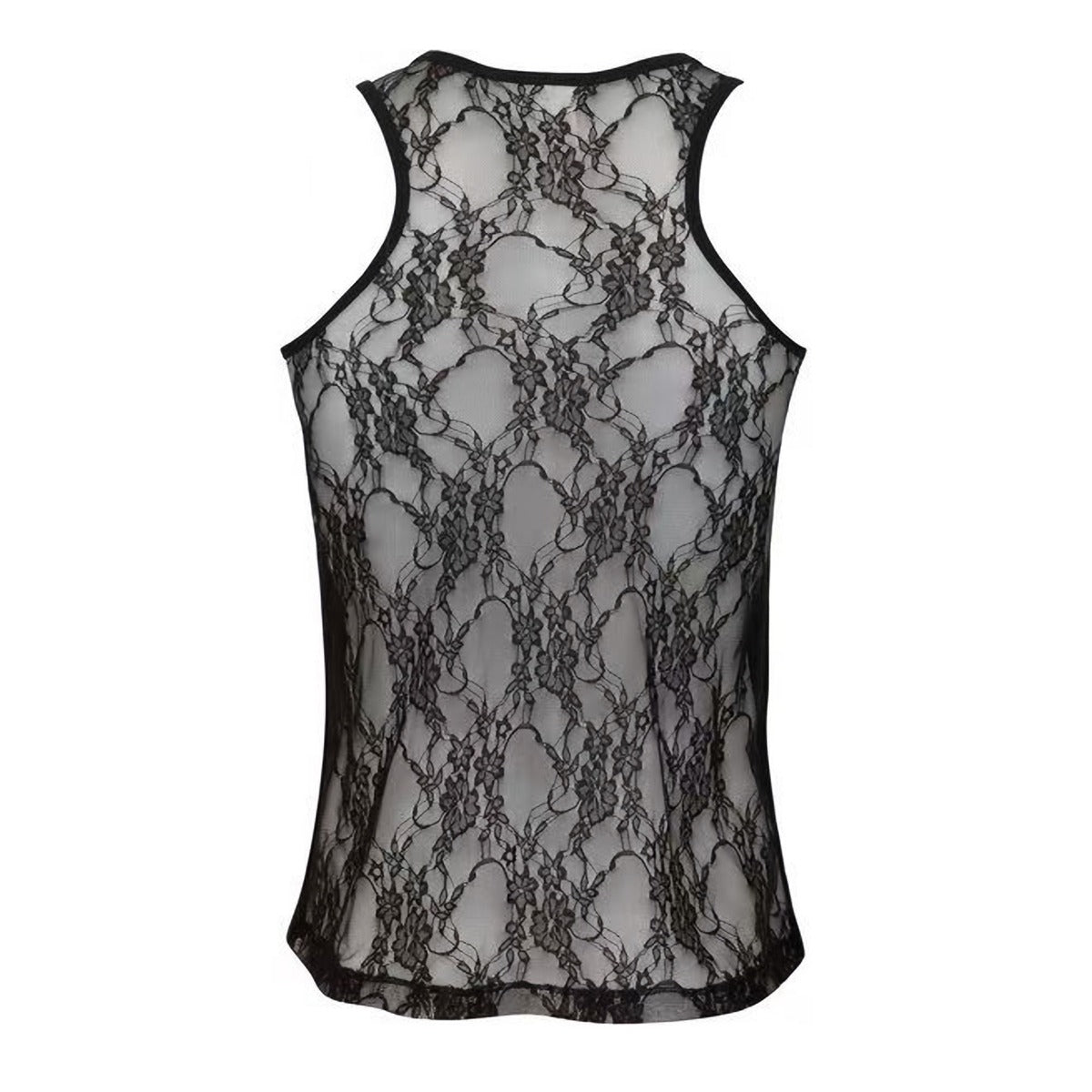 Black Beauty Women's Lace Back Tank  Virginia City Motorcycle Company Apparel in Nevada USA