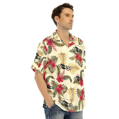 Classic Men's Motorcycle Hawaiian Shirt Men's Shirts Virginia City Motorcycle Company Apparel 