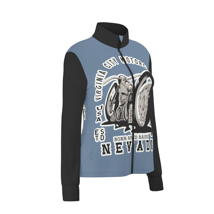 Born and Raised Nevada Motorcycle Jacket  Virginia City Motorcycle Company Apparel in Nevada USA