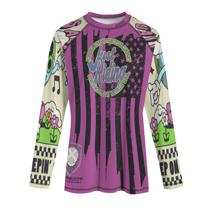 Keep on keepin' on #dirtshirt Girls Racing Shirt vcgp Virginia City Motorcycle Company Apparel in Nevada USA