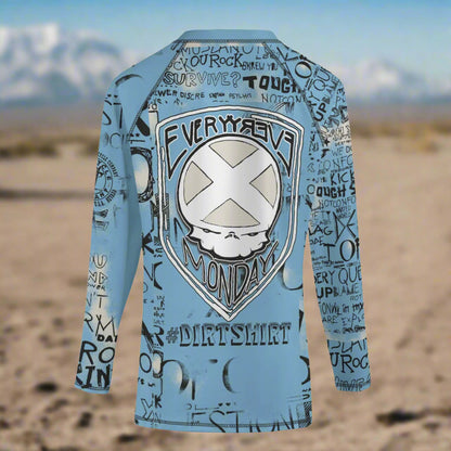 Every Monday #dirtshirt Long Sleeve Men's Motocross Shirt vcgp Virginia City Motorcycle Company Apparel in Nevada USA