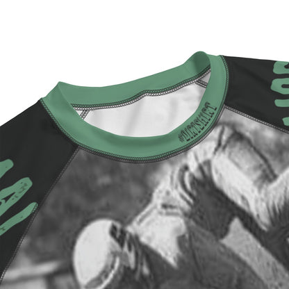 Normal People Are Weird #dirtshirt Men's Long Sleeve Athletic Shirt vcgp Virginia City Motorcycle Company Apparel in Nevada USA