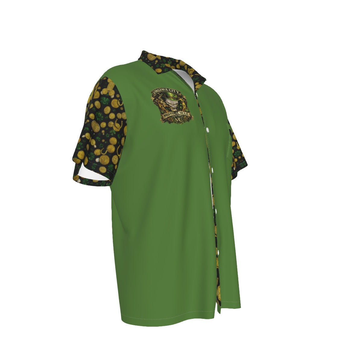Mr. Lucky Charm | St. Patrick's Day Hawaiian Shirt | XS-8XL Men's Shirts Virginia City Motorcycle Company Apparel in Nevada USA