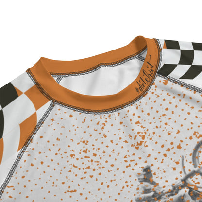 Jump Higher #dirtshirt Men's Long Sleeve Riding Shirt vcgp Virginia City Motorcycle Company Apparel in Nevada USA