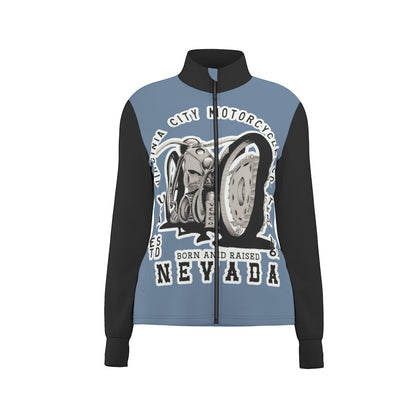 Born and Raised Nevada Motorcycle Jacket  Virginia City Motorcycle Company Apparel in Nevada USA