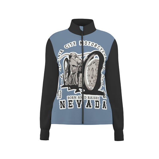 Born and Raised Nevada Motorcycle Jacket  Virginia City Motorcycle Company Apparel in Nevada USA