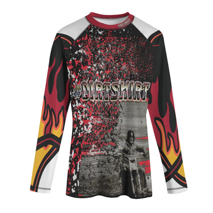 Lava Hot #dirtshirt Long Sleeve Riding Shirt vcgp Virginia City Motorcycle Company Apparel in Nevada USA