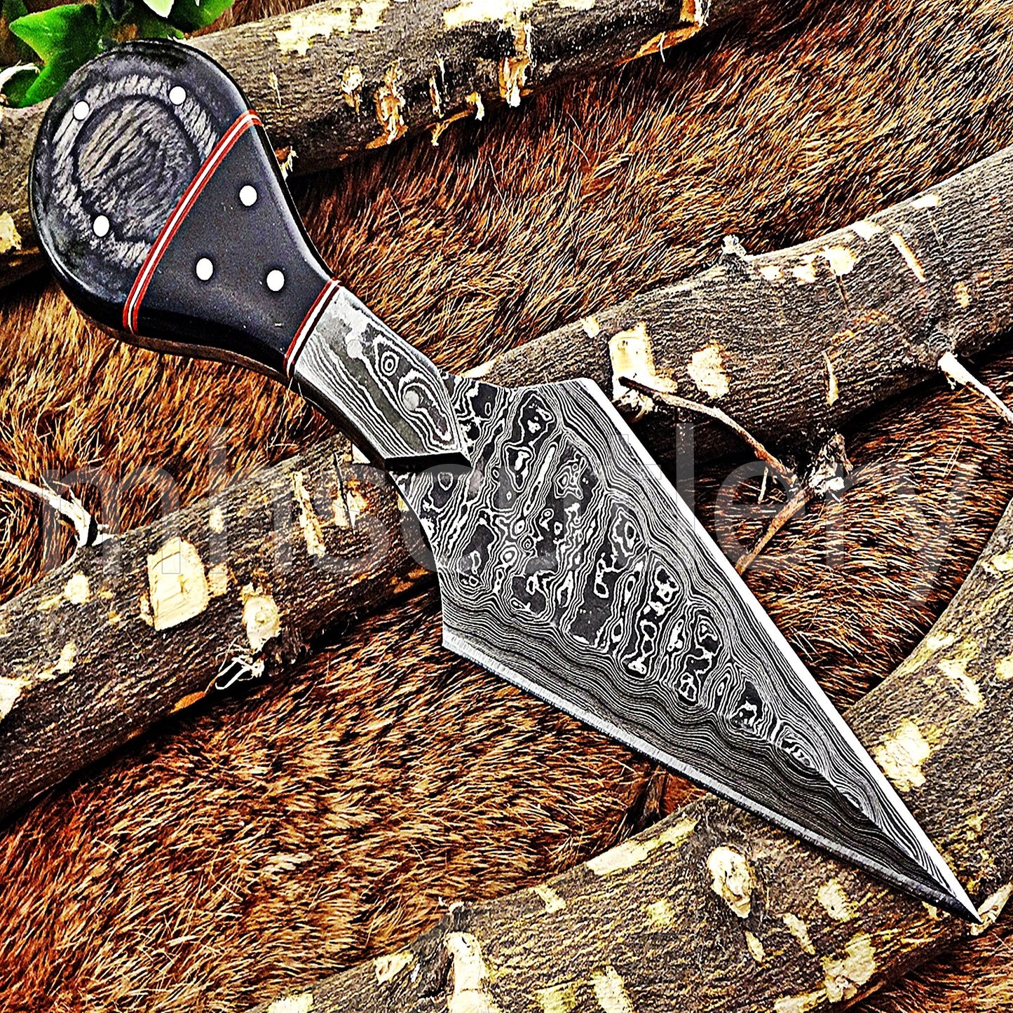 Damascus Steel Tactical Dagger Knife