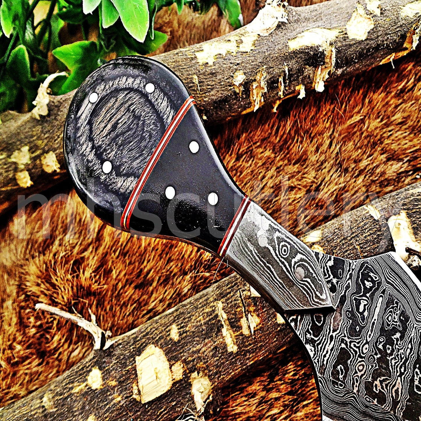 Damascus Steel Tactical Dagger Knife