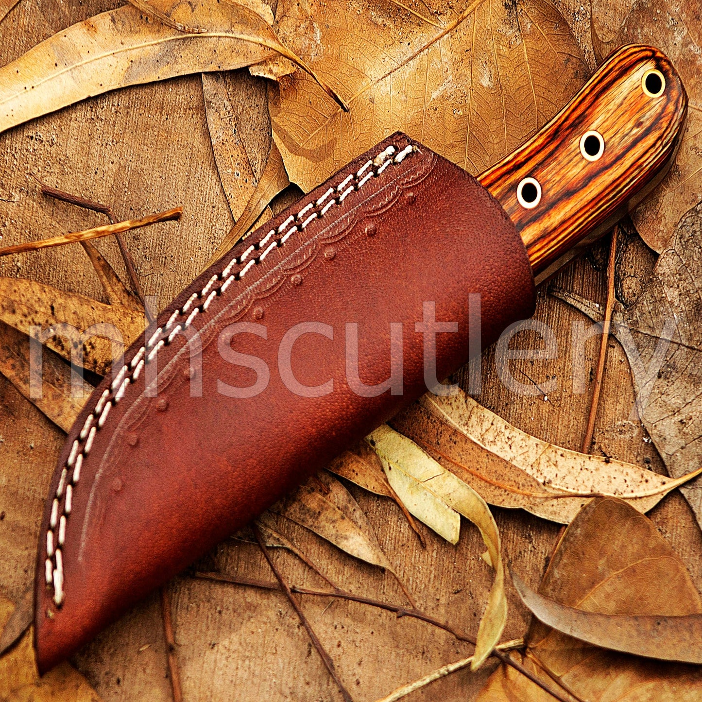 Handmade Damascus Steel Tactical Hunting Skinner Knife