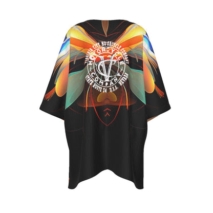 I Tell My Evil Where to Fly Women's Bat Sleeve Shirt | Motorcycle Apparel Ladies T-Shirt Virginia City Motorcycle Company Apparel in Nevada USA