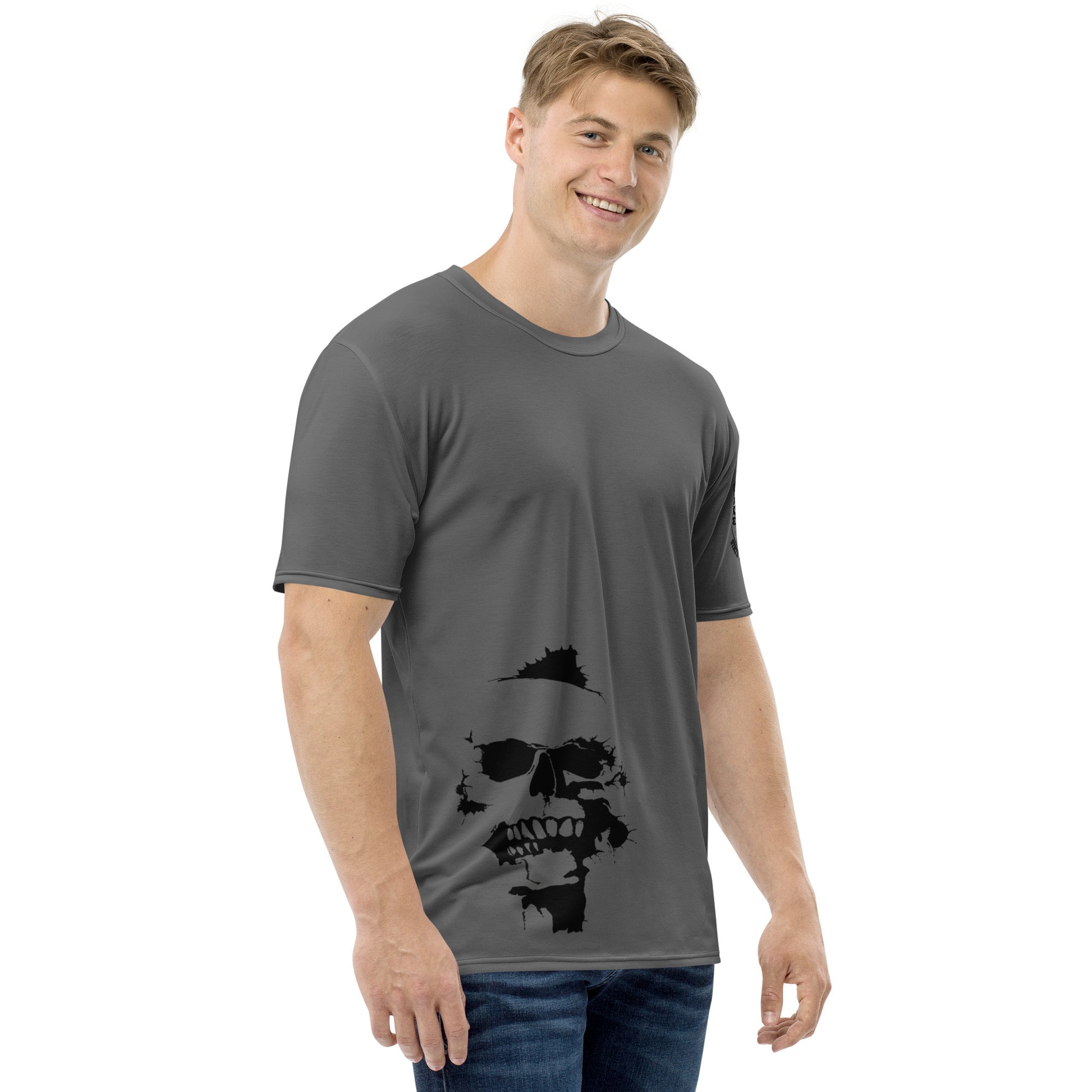 TAG Men's Skull Biker T-Shirt — Right Side View | VCMCo. Skull Motorcycle Shirt
TAG Skull Motorcycle T-Shirt
Edited product
TAG Skull Motorcycle T-Shirt
