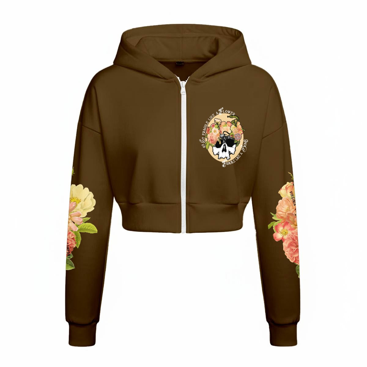 Fragile Like a Bomb | Women’s Tracksuit With Fleece lounge wear Virginia City Motorcycle Company Apparel in Nevada USA