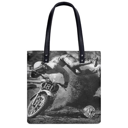 Dirt Bike #181 Waterproof Tote | Free Shipping | VC Motorcycle Co. Bag Virginia City Motorcycle Company Apparel in Nevada USA