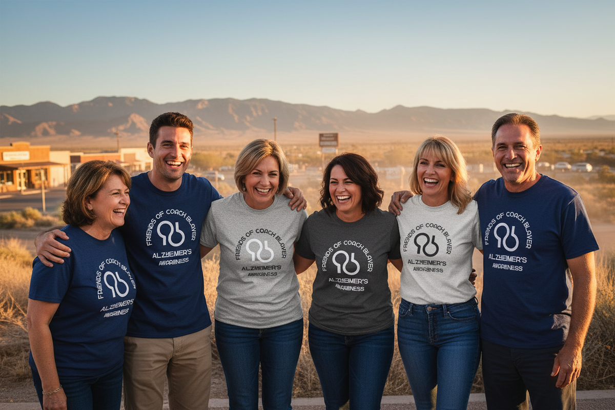 FOCB Friends of Coach Blaver Alzheimer's Awareness Fundraiser Group Lifestyle