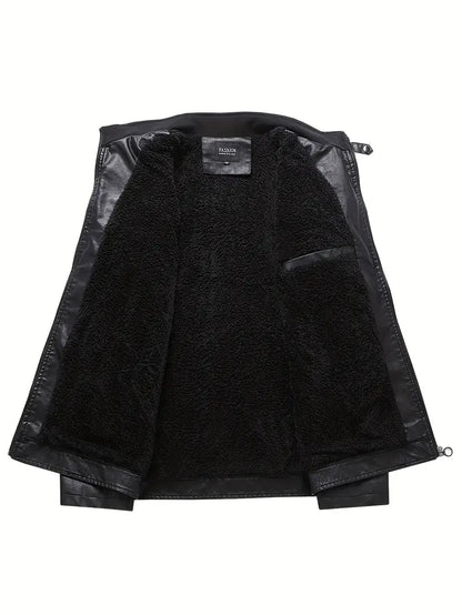 Rongoworks Lycurgus Eco-Leather Jacket With Pockets  Virginia City Motorcycle Company Apparel in Nevada USA