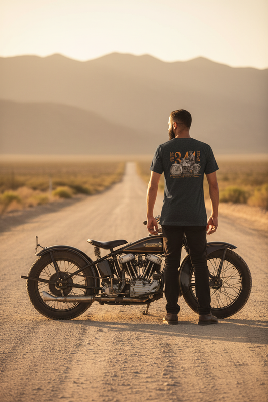 J-Model Harley Vintage Lifestyle - Back Pose