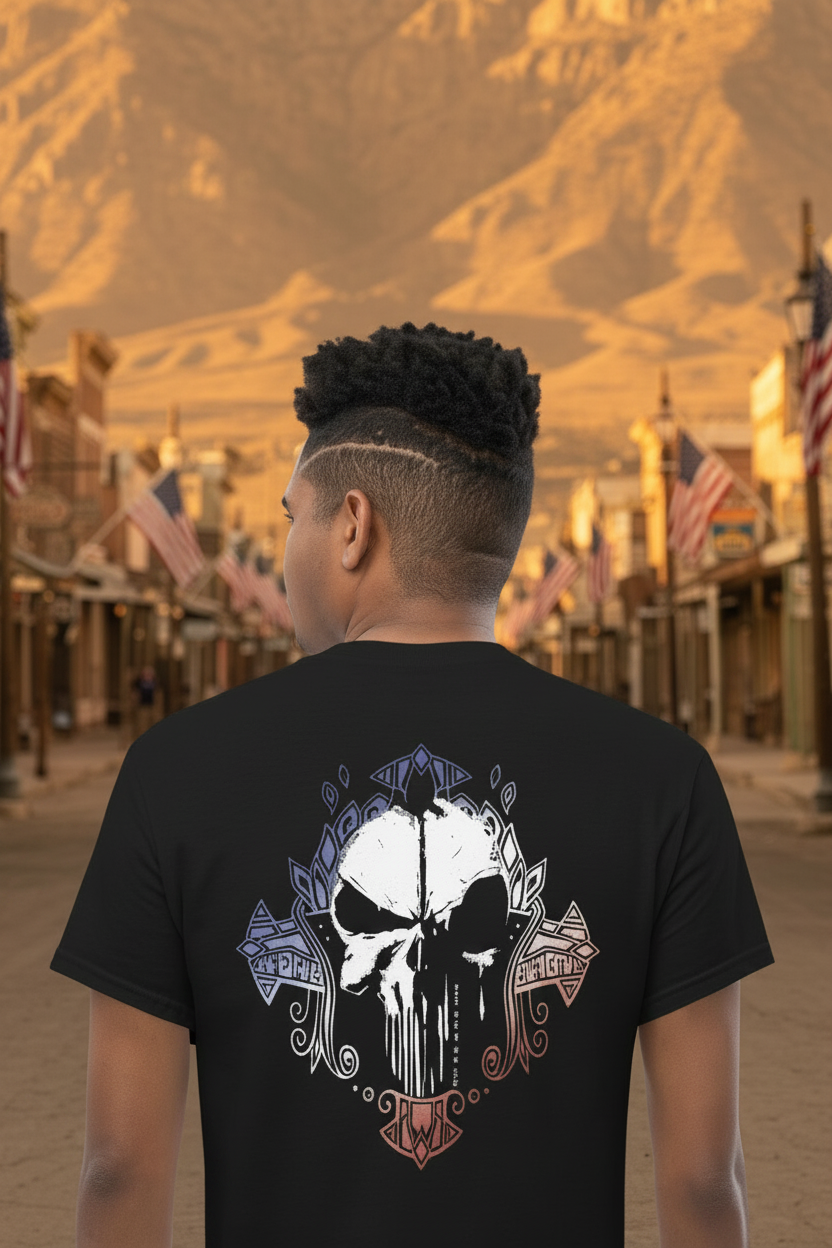 Men's VC VFW Tee Close Up Blurred