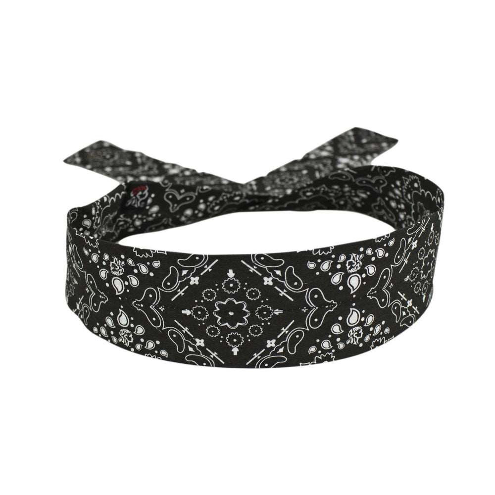 DC101 Cooldanna Black Paisley Head/Neck/Sleeve Gear Virginia City Motorcycle Company Apparel 