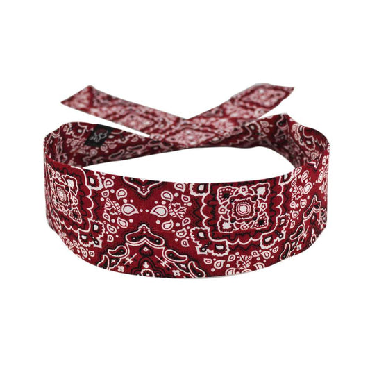 DC106 Cooldanna® Red Paisley Head/Neck/Sleeve Gear Virginia City Motorcycle Company Apparel 