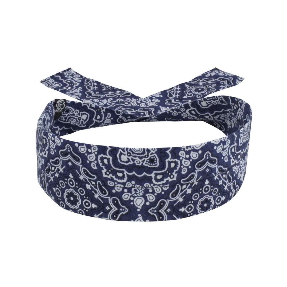 DC111 Cooldanna® Navy Paisley Head/Neck/Sleeve Gear Virginia City Motorcycle Company Apparel 