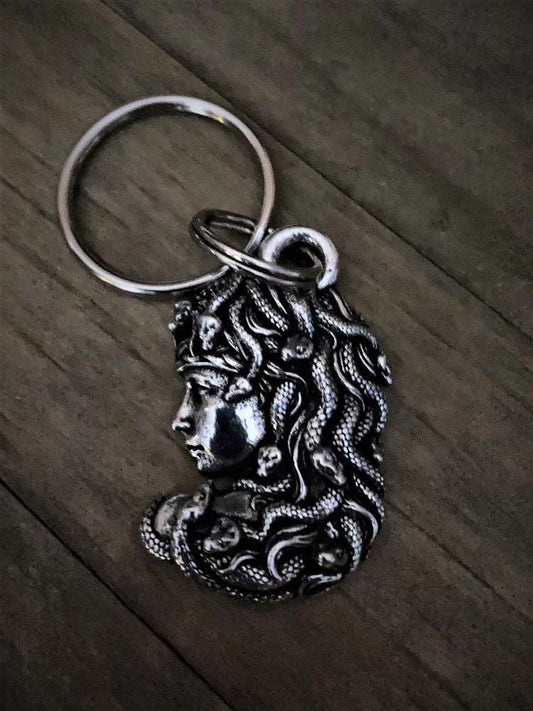 BBK-06 Medusa Keychain Wallet Chains/Key Leash Virginia City Motorcycle Company Apparel 