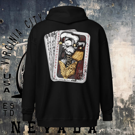 Jester'nother day Heavy blend zip hoodie Hoodie Virginia City Motorcycle Company Apparel in Nevada USA