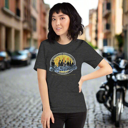 Motorcycle Club Shot - Ladies' Biker T-shirt Women's T-Shirts Virginia City Motorcycle Company Apparel in Nevada USA