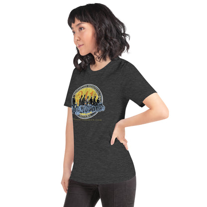 Motorcycle Club Shot - Ladies' Biker T-shirt Women's T-Shirts Virginia City Motorcycle Company Apparel in Nevada USA