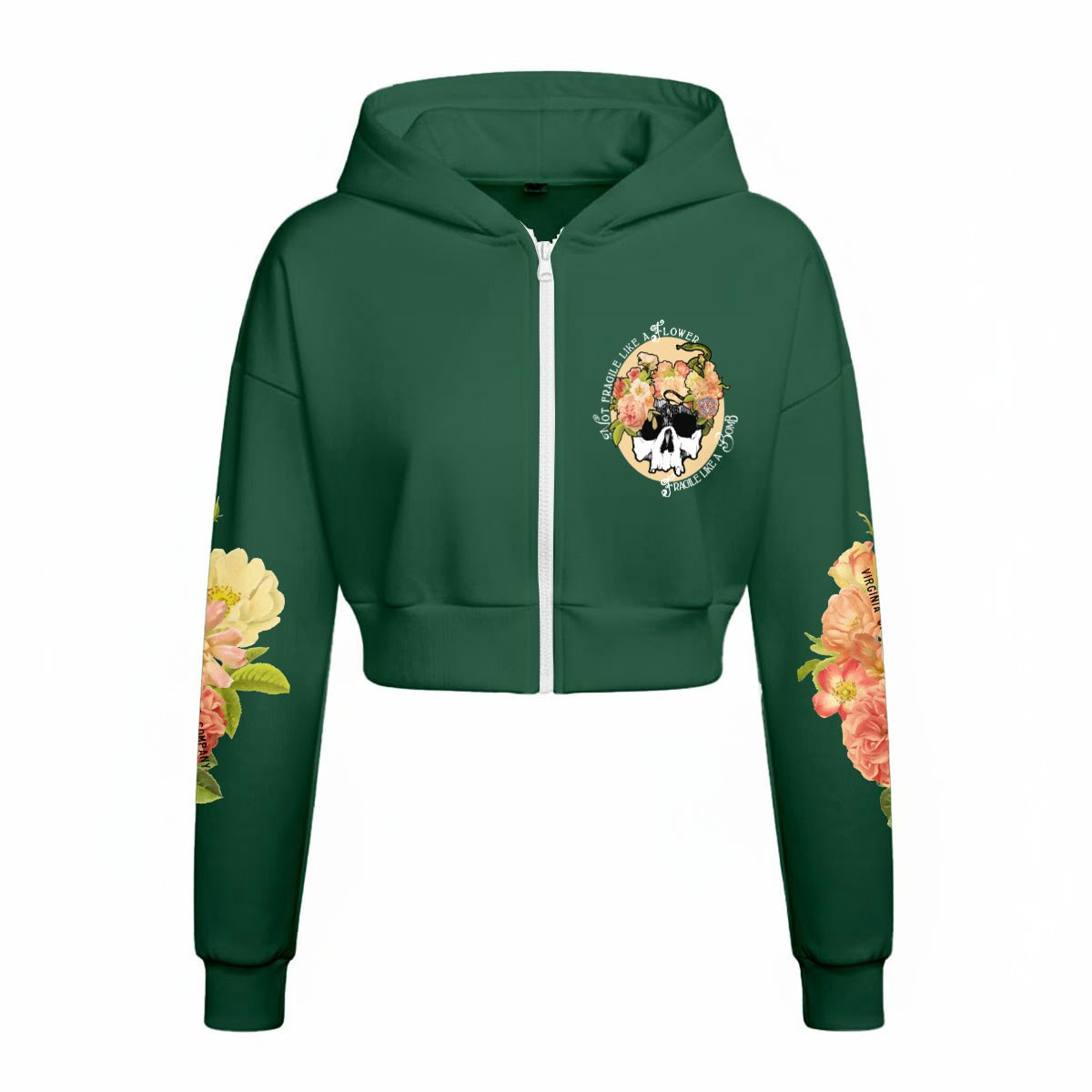 Fragile Like a Bomb | Women’s Tracksuit With Fleece lounge wear Virginia City Motorcycle Company Apparel in Nevada USA