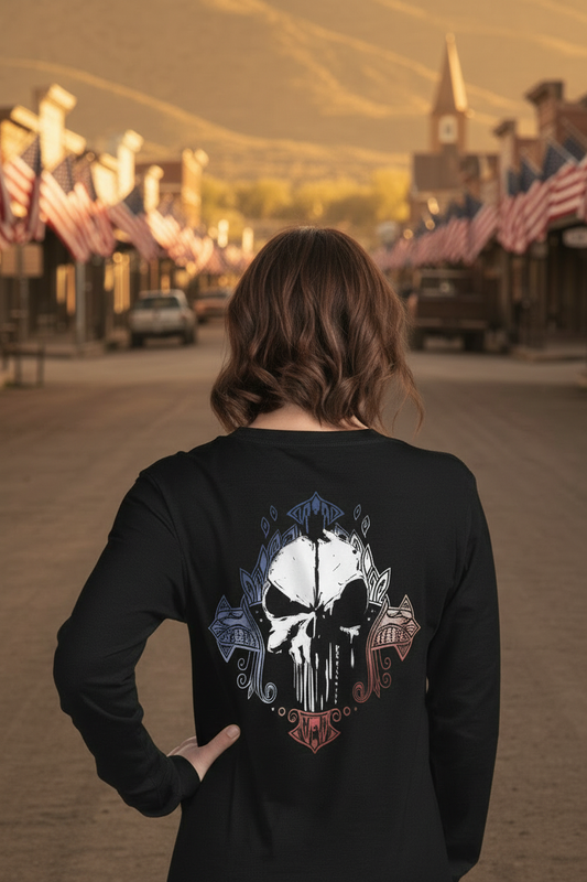 VC VFW Tee Close Up Editorial