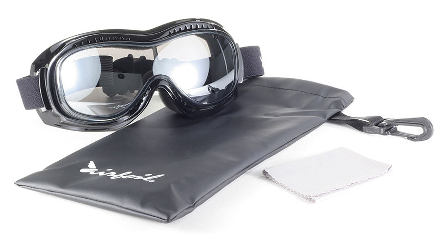 9305 Airfoil Wear Over Goggle - Clear Goggles Virginia City Motorcycle Company Apparel 